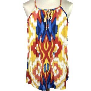 As U Wish Shift Dress‎ Summer Vibes  Lined Spaghetti Strap Size XXL